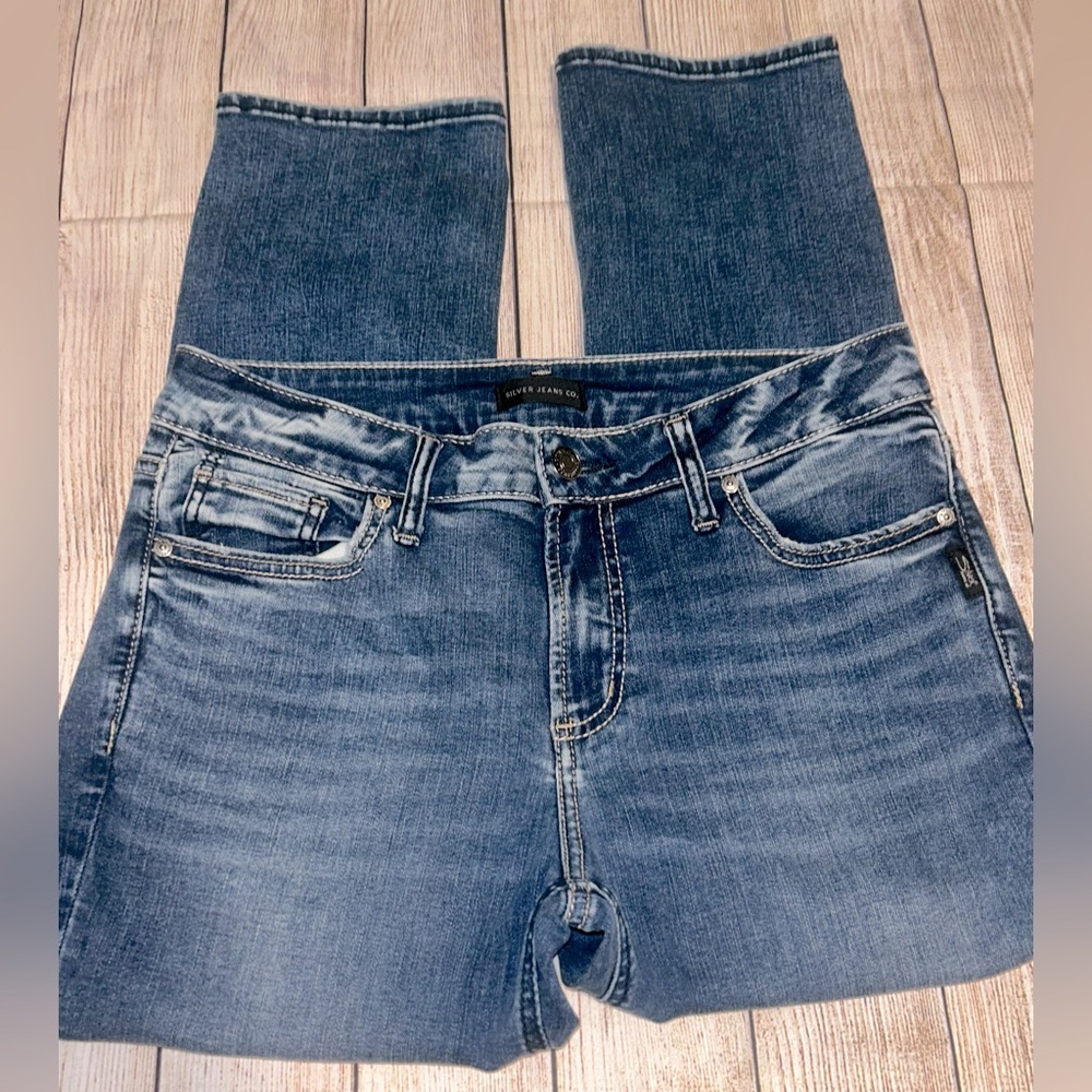 Silver Jeans Elyse Capri Pants